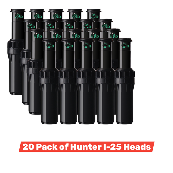 Hunter I-25-04 4" Gear Drive Rotor Sprinklers with Check Valve, Box Case of 20