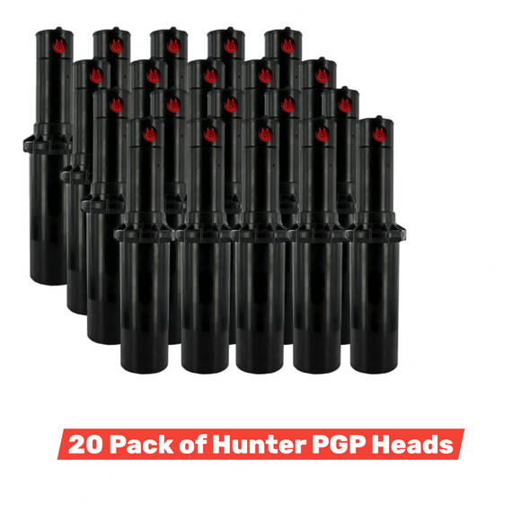Hunter PGP-ADJ 4" Gear-Drive Rotor Sprinkler Head Adjustable Arc, Case of 20
