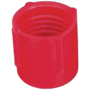 Irrigation Pro Test Cock Dust Caps 1/4" Female FPT, 5 Pack Red, Replacement Test Flare Port Caps for Pressure Vacuum Breakers, RPZ & Double Check Assemblies (DCA)-3