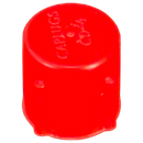 Irrigation Pro Test Cock Dust Caps 1/4" Female FPT, 5 Pack Red, Replacement Test Flare Port Caps for Pressure Vacuum Breakers, RPZ & Double Check Assemblies (DCA)-2