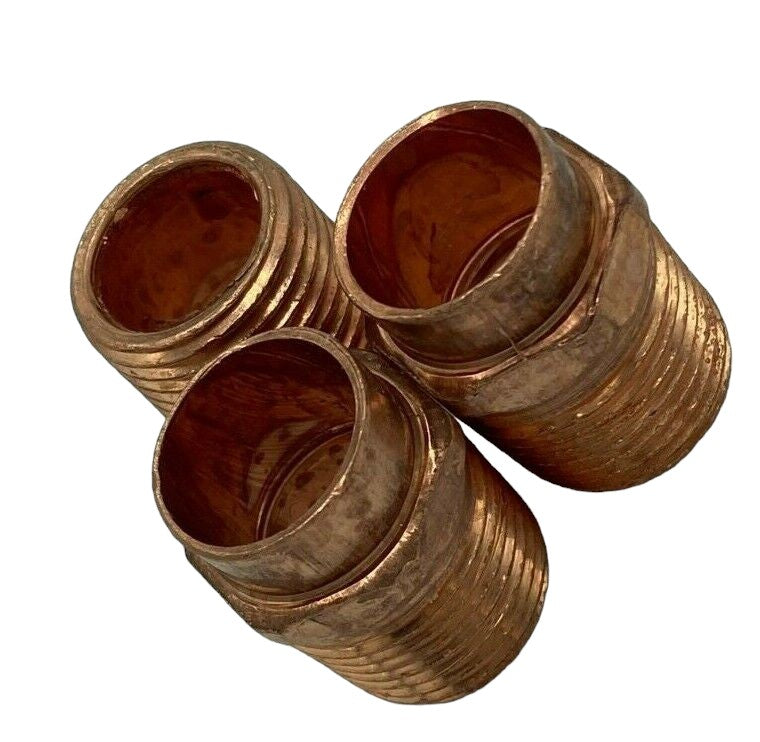 Elkhart Corporation - Copper Male Adapter - 1/2" Copper Fitting - 1,3, & 5 Pack