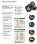 Rainbird 1806SAM 6" Pop-Up Spray Head Body W/ SAM Side Inlet Check Valve Pro DIY-3