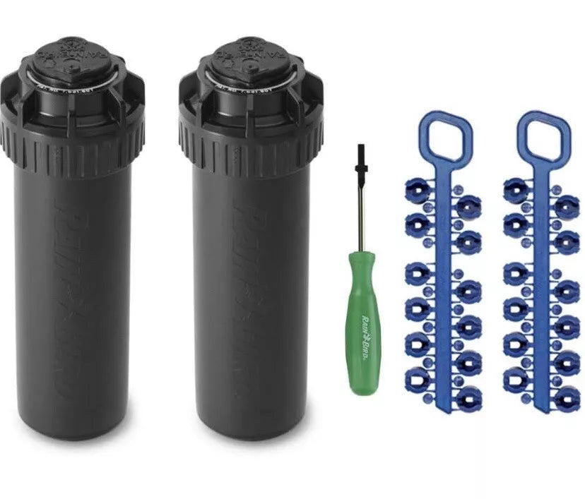 Rain bird - 2 Pack - 5004 with Nozzles and Screw Driver Tool - Landscape Pro