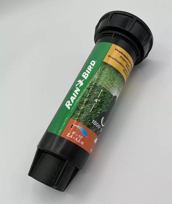 Rain Bird 4” 1800 Series - Pop-Up Sprinkler Head - 8’ - 15’ Distance - Landscape