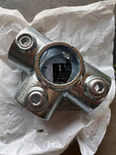 SteelTek 1-1/4-in x Cross Galvanized Steel Structural Pipe Fitting #737821-3