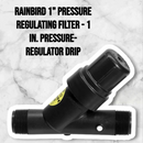 Rainbird PRF100RBY 1" Pressure Regulating Filter - 1 in. Pressure-Regulator Drip-1