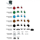 Rain Bird 15SST  - Side Strip Pattern Nozzles - 4ft. x 30ft. - 3,5, & 10 Packs-2