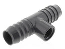 Spears 1402-130 PVC 1" X 1" FIPT X 1/2" Hose Barb Reducing Insert Tee Fitting-3