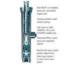Rain bird 1804R - 4" Spray Head - No Nozzles Included - Case of 75 - PRO Bulk-4