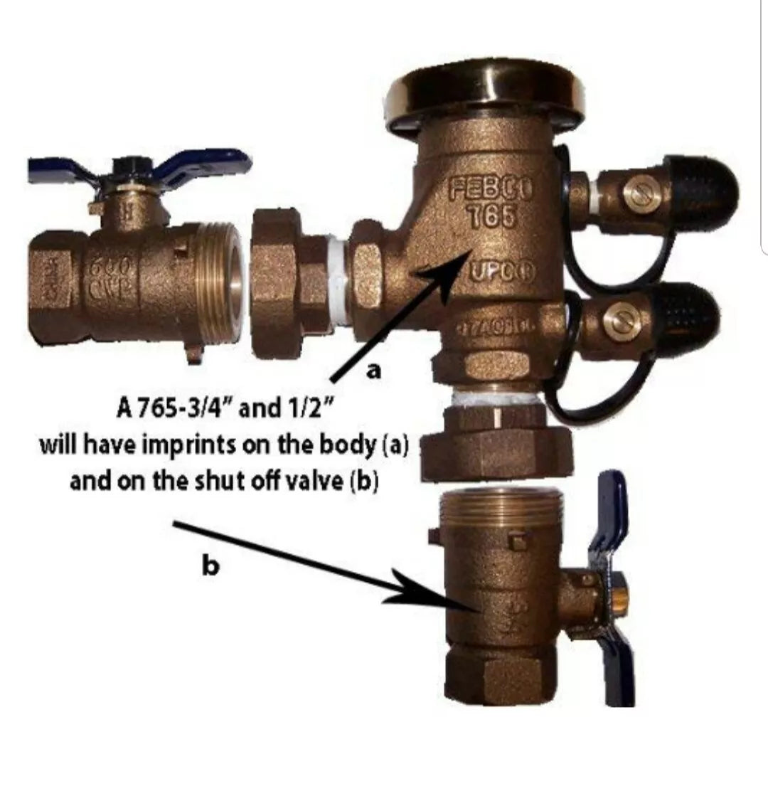 PVB Repair Kit Febco 765 3/4 Backflow - Blue Heron USA Manufactured, Guaranteed