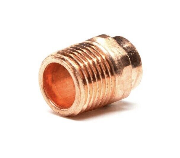 Elkhart Corporation - Copper Male Adapter - 1/2" Copper Fitting - 1,3, & 5 Pack - 0