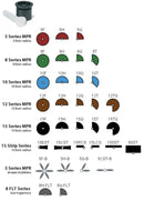 Rain Bird 8Q - 8 ft. Quarter-Circle Pattern Nozzle (90 Degree) - 3 Pack w Filter-2