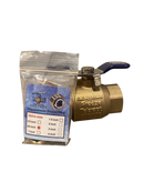 Sprinkler 1" Ball Valve w Freeze Tolerant Plug 1" - Repair Valve - DIY Kit Febco-1