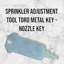 Sprinkler Adjustment Tool Toro Metal Key TR102-2024 S800 Nozzle Adjustment Tool-1