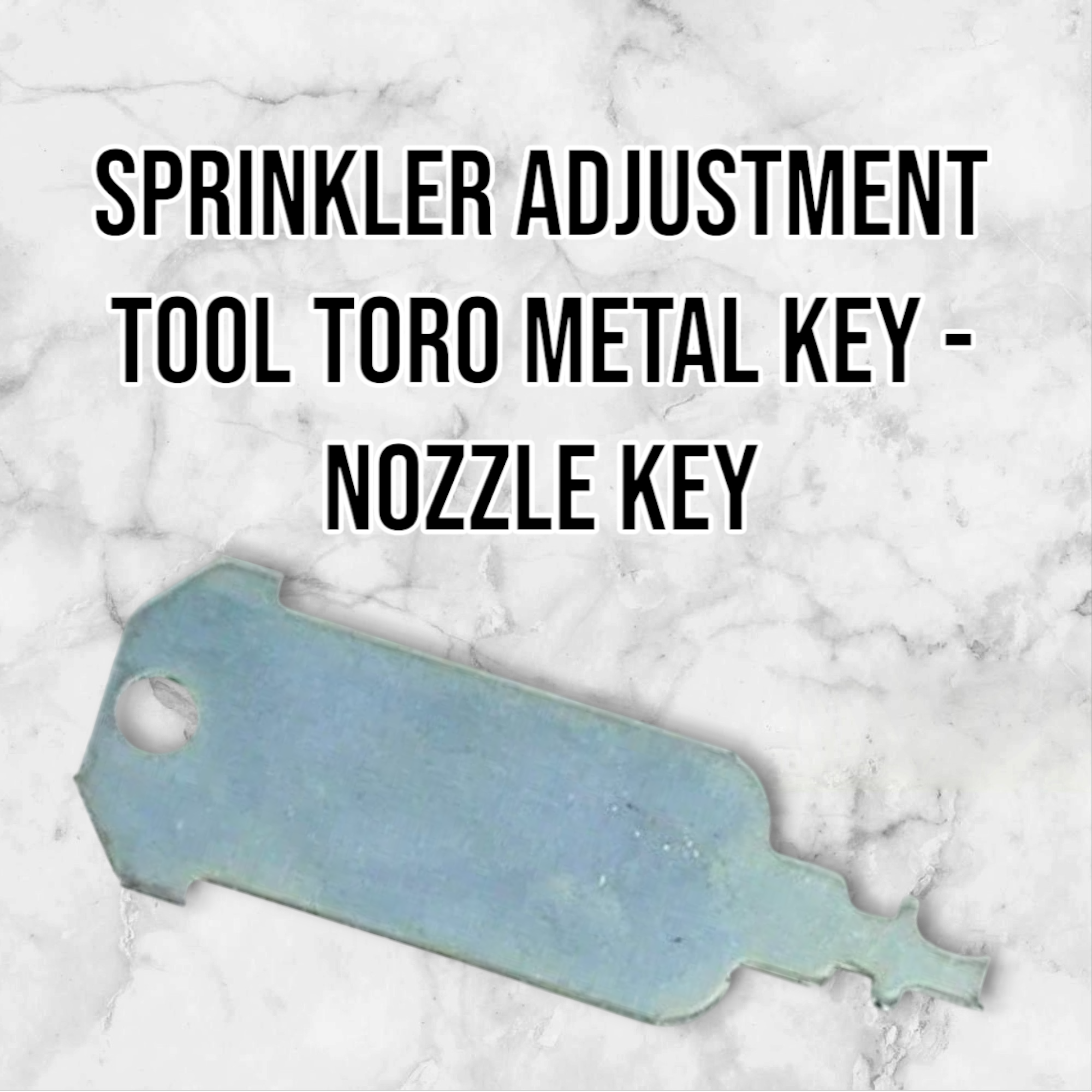 Sprinkler Adjustment Tool Toro Metal Key TR102-2024 S800 Nozzle Adjustment Tool