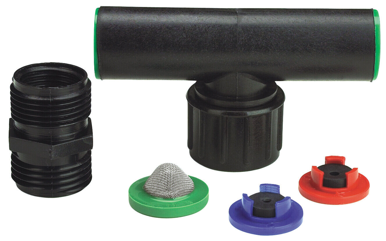 Raindrip R334CT Drip Irrigation Swivel Tee Assembly, 1/2" NIP - Compression