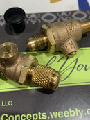 OEM Febco 1/8" Male Thread X 1/4" Male Cock Backflow W Brass Dust Caps Universal-4