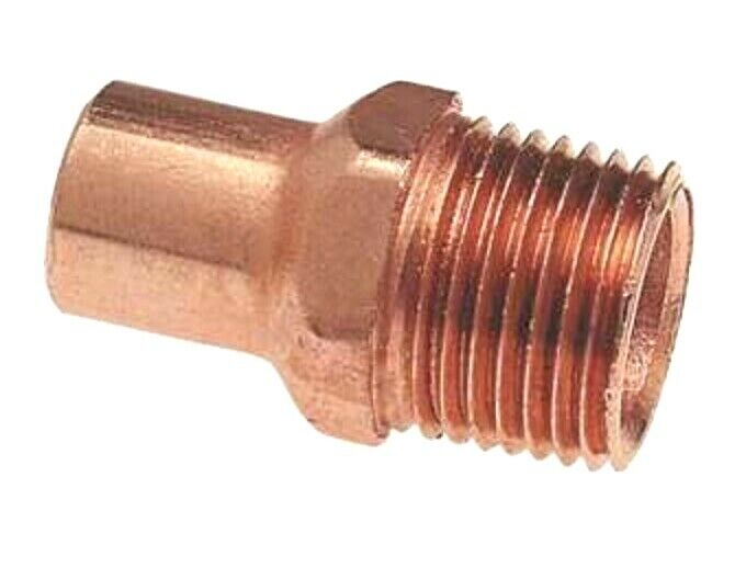 Everflow - 1/2" Male Street Adapter FTG X M - Copper Fitting