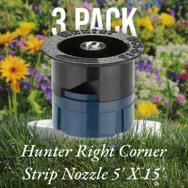 Hunter Right Corner Strip Nozzle  5' X 15',  1.5m x 4.5m RCS-515 3-Pack - 0