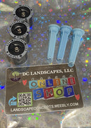 8 Flat - Rainbird Nozzles - 3 Pack of 8' - Select 8Q FLT, 8H FLT w Filter Screen-2