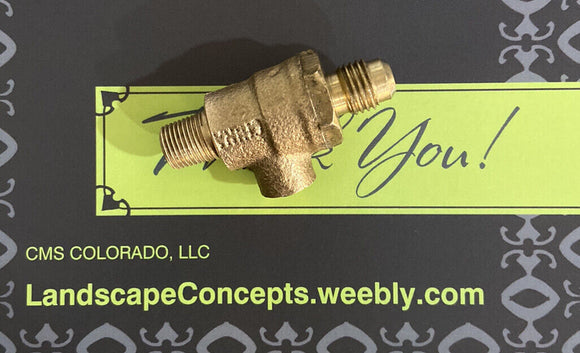 OEM Febco 1/8" Male Thread X 1/4" Male Air Test Cock Backflow W Dust Cap 2 Pk