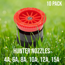 Hunter Nozzles - Radius 4A, 6A, 8A, 10A, 12A, 15A, or 17A - Landscape Pro - 10Pk-5