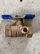 Wilkin 1/2" Full Port Tapped Test Port Ball Valve PVB Backflow 1/2 Inch OEM
