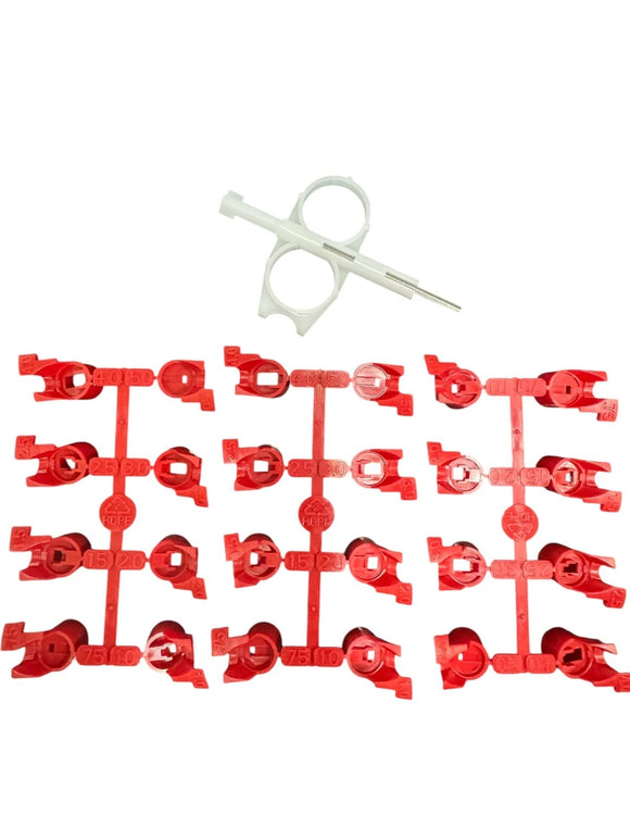 3-Pack Hunter PGJ Standard Nozzle Racks And Rotor Adjustment Tool