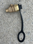 Wilkins Replacement 1/8" x 1/4" NPT Test Cock - Backflow PVB DCA RPZ w Dust Cap