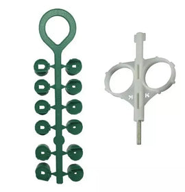 K-Rain | RPS75i 3/4" Rotor stainless stee| Item No. RPS75i W Nozzle Rack & Key - 0