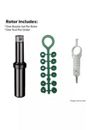 K-Rain - SuperPro RCW 3/4" Rotor - 10003-RCW Nozzle Set Per Rotor Tool Included-2