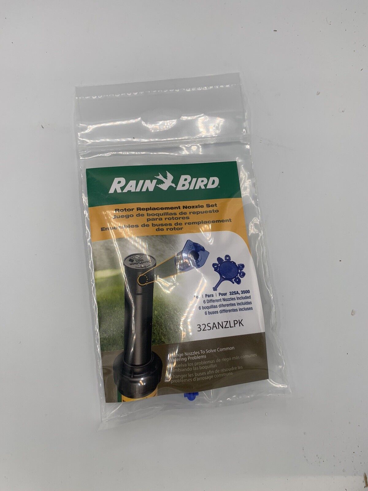 OEM Rain Bird 32SANZLPK 32SA 3500 Series Replacement Rotor Nozzle Set - 6 Nozzle