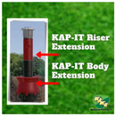 Kap-It KAP-10 1.5" Head & Nozzle Extender Pop-Up Sprinkler Riser 10-Pack-4