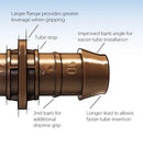 25 Rain Bird XFFTEE 17mm x 17mm Barbed Tee Dripline Adapter Fittings Drip X36373-2