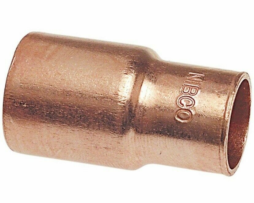 Nibco Coupling Reducer Variations - Copper Pipe Fitting - Landscape Pro - DIY - 0