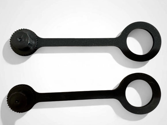 2-Pack OEM Universal Male Test Cock Dust Caps, Fits Irrigation RPZ (Reduced Pressure Zone) Assemblies