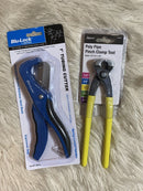 DIY Irrigation Sprinkler Tool Kit Pipe Cutter, Pinch Clamp Crimp, Stub Wrench-3