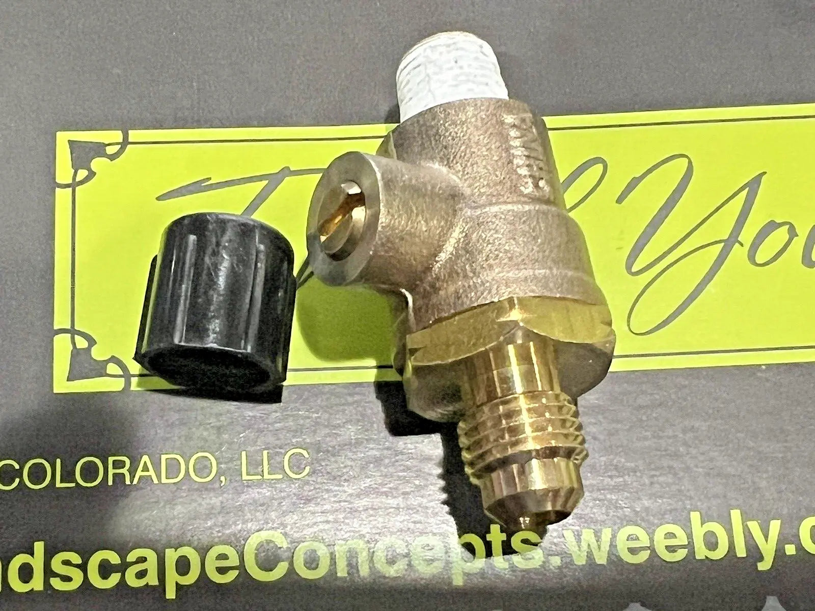 1/8" Male x SAE 1/4" Test Cock Flare Fitting Quick Connect Universal Backflow LF