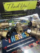 5 Pack Wilkins Febco 1/4" Male Thread X 1/4" Female Test Cock Backflow Lead Free-1