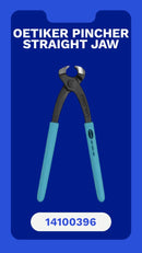 Oetiker Standard Jaw Pinchers for Ear Clamps, Forged Steel, 8 7/8" in. Length, Blue, Black-3