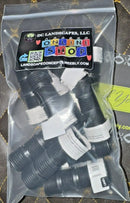 10 Pack - Orbit Cut-off Sprinkler Riser Extension - 1/2 Inch x 2 1/2 Inch PRO-1