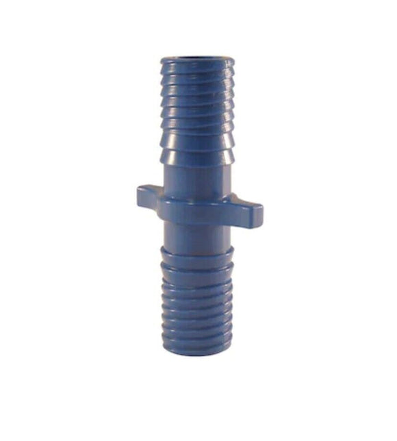 3 Pack Apollo 3/4 in. Blue Twister Polypropylene PVC Insert Barb Coupling Poly