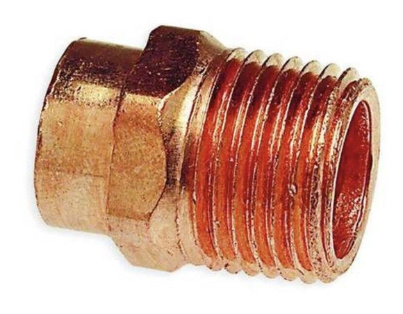 Everflow, 1/2"  X 3/4” Male Adapter C X M - Copper Fittings M66736