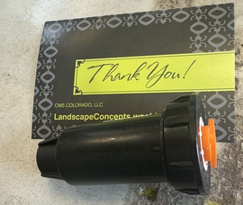 2 x Rain Bird 2" Height Pop-up Sprinkler BODY ONLY (1802-LN) 1/2" Female Thread - 0