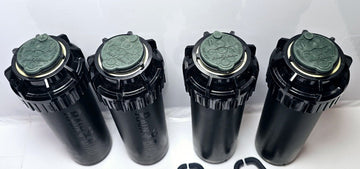 4x 5000 Series Rotor Sprinkler Heads Bundle w/ Nozzles & Adjustment Tool
