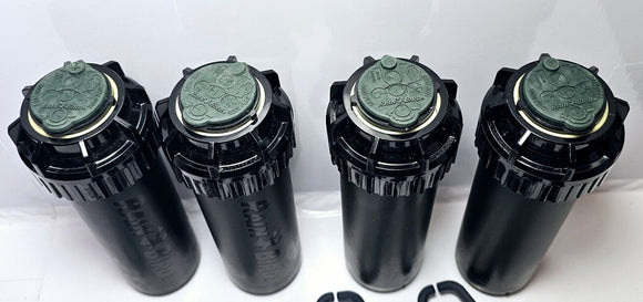 4x 5000 Series Rotor Sprinkler Heads Bundle w/ Nozzles & Adjustment Tool