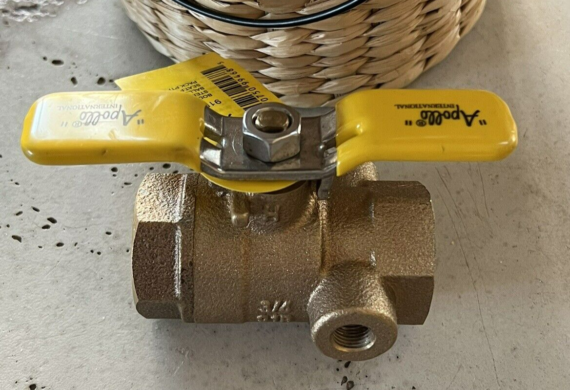 OEM Apollo 3/4" Bronze Tapped Ball Valve for Pressure Vacuum Breaker PVB 4A-500