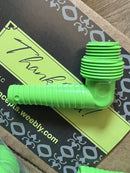 3X Universal 1/2" - 3/4” MPT x 3/8 - 1/2" Barb Irrigation 90 Deg Elbow Sprinkler-4