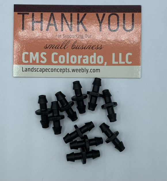 2-Packs of 10 Tempo 1/4" x 1/8" Reducing Barb Adapter (20 total) Drip Tubing