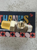 5-Pack LF Ball Valve Test Cocks, 1/4" Flare x 1/4" Male NPT-3